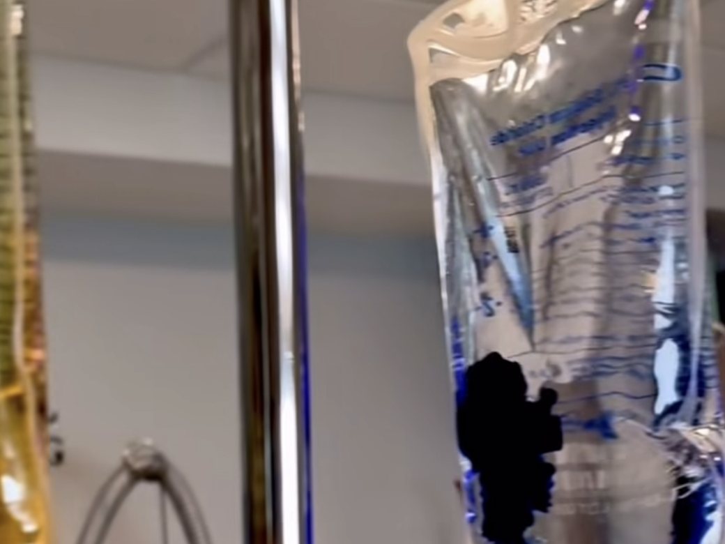 IV vitamin drip at Bellmore Med Spa