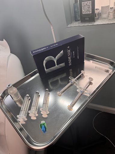 Radiesse dermal filler prepared for a client at Bellmore Med Spa